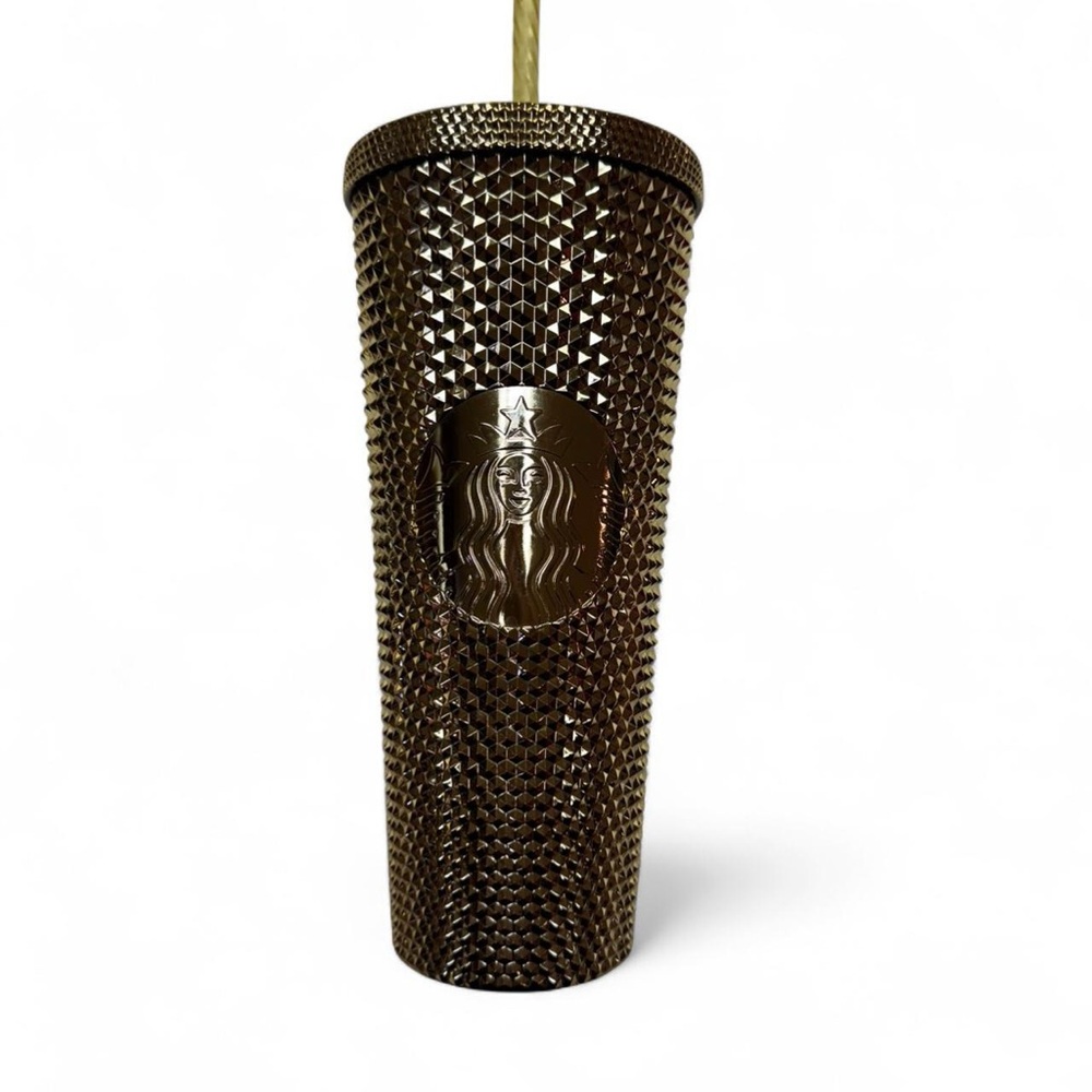 Starbucks Textured gold Tumbler